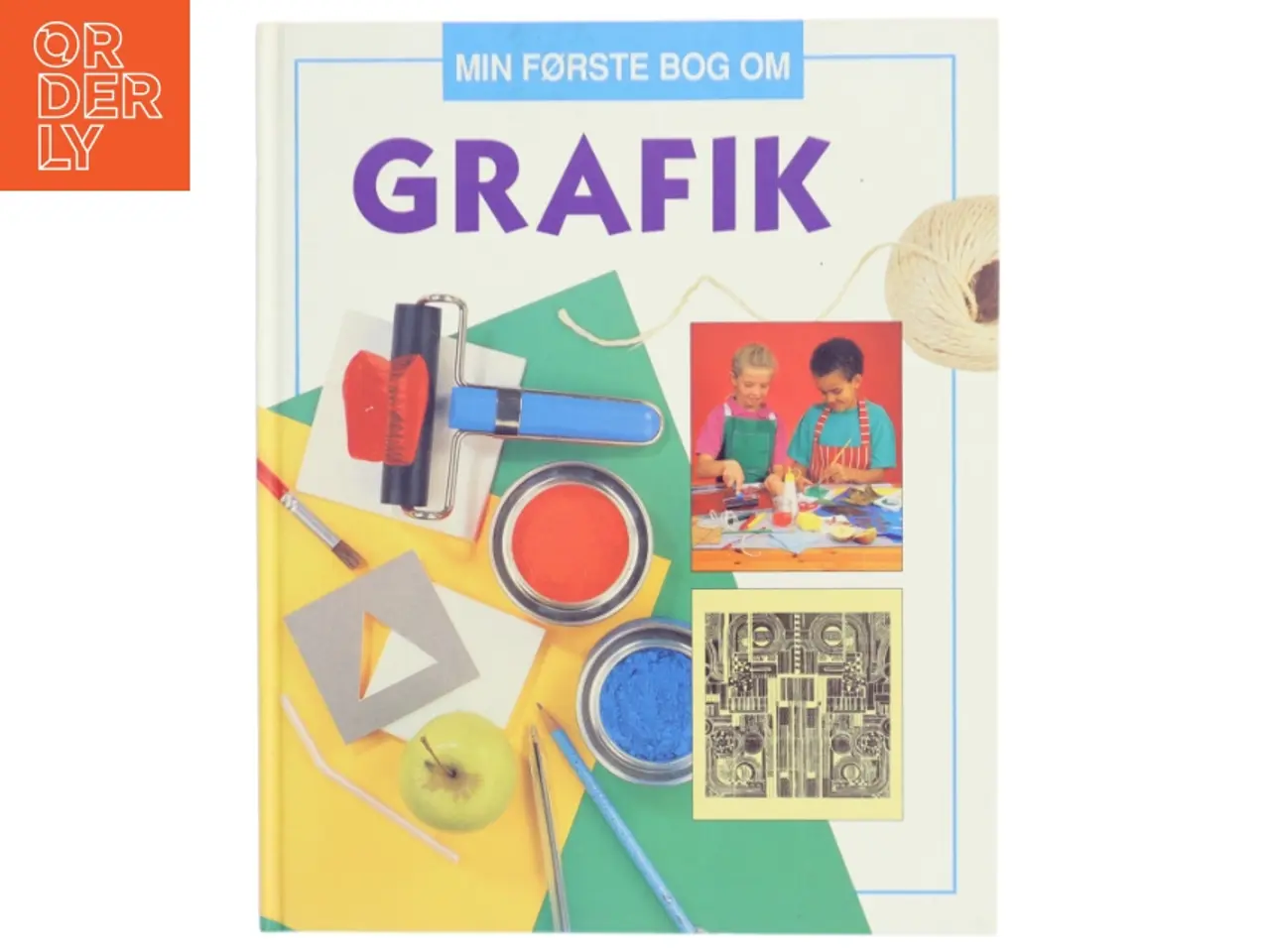Billede 1 - Min første bog om grafik fra Forlaget Flachs