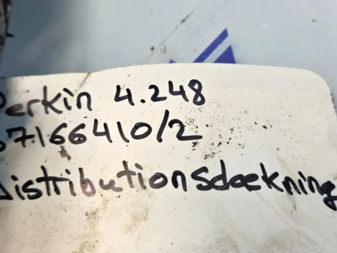 Billede 16 - Perkins 4.248 Dæksel 37166410/2