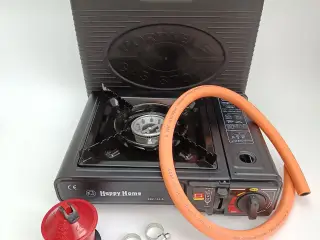 NY! 2500W Gaskomfur + 80cm Gasslange + Regulator