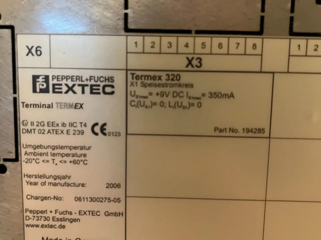 Billede 10 - Sartorius PR 5610/05a Ex-Terminal w/ Pepperl+Fuchs