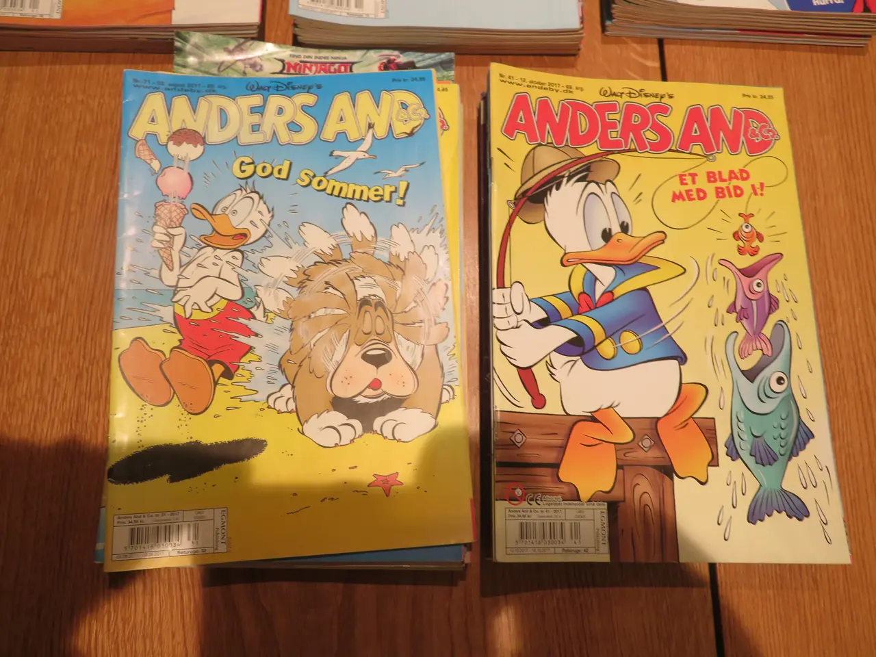 Billede 5 - Anders And blade 2017, komplet. Er som nye.