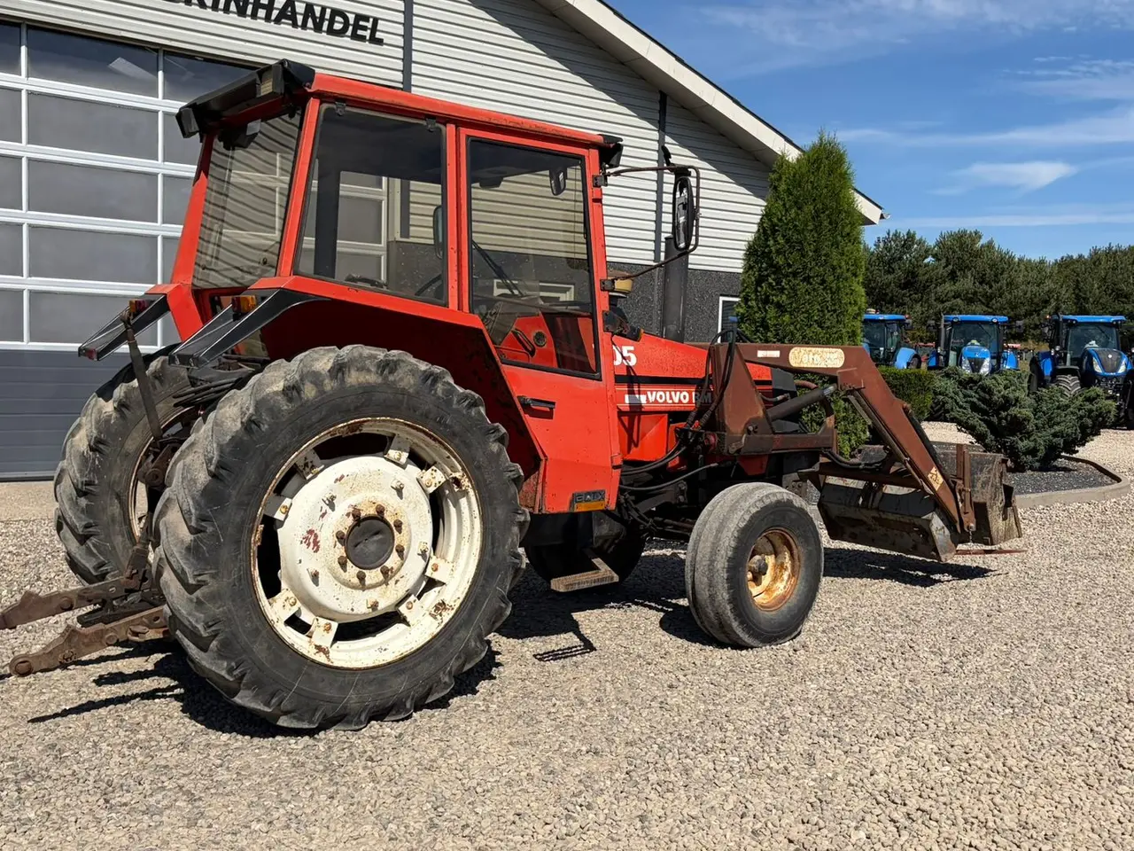 Billede 16 - Valmet 705 Med Turbo og frontlæsser