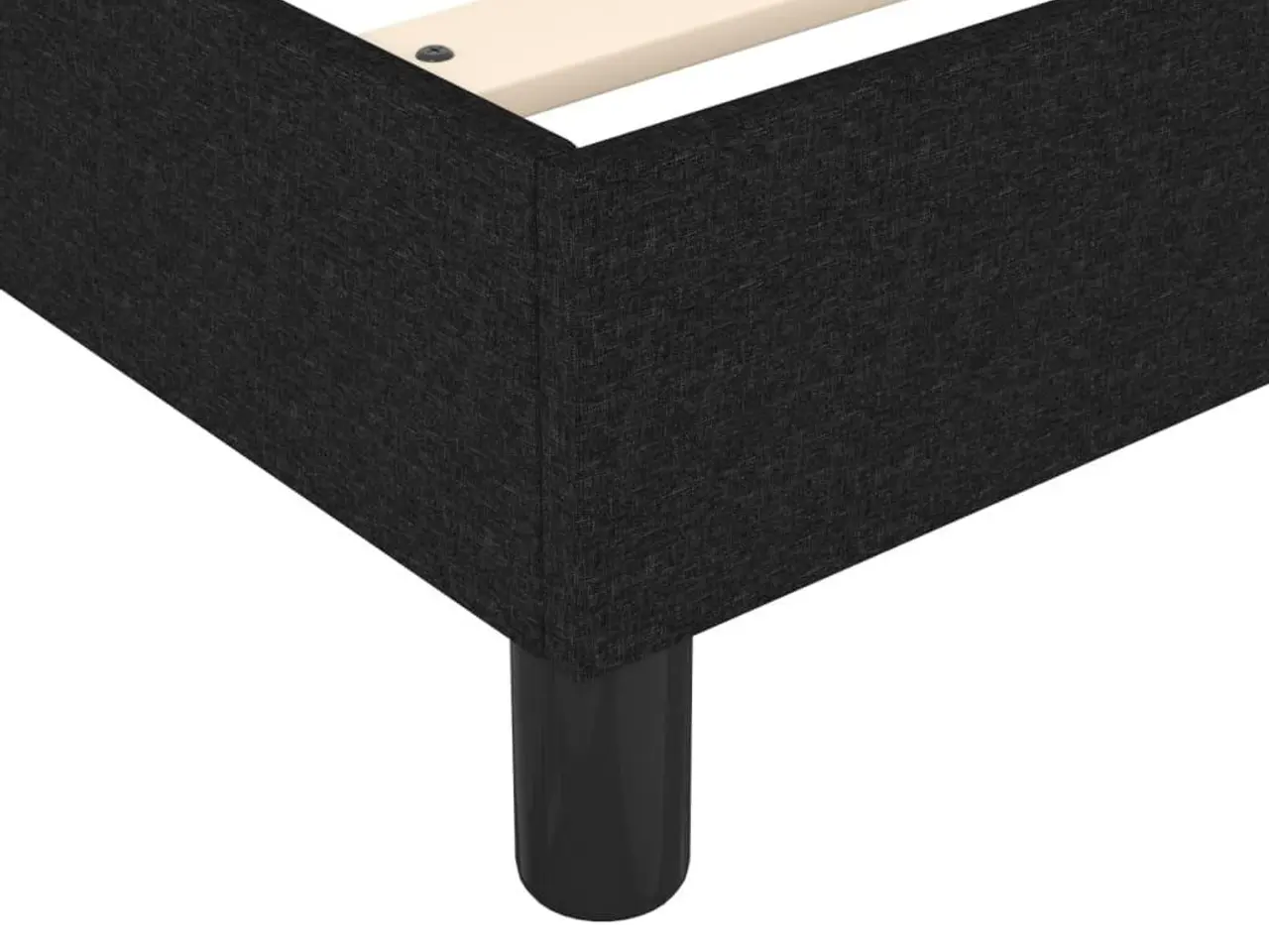 Billede 7 - Sengeramme uden madras 180x200 cm stof sort