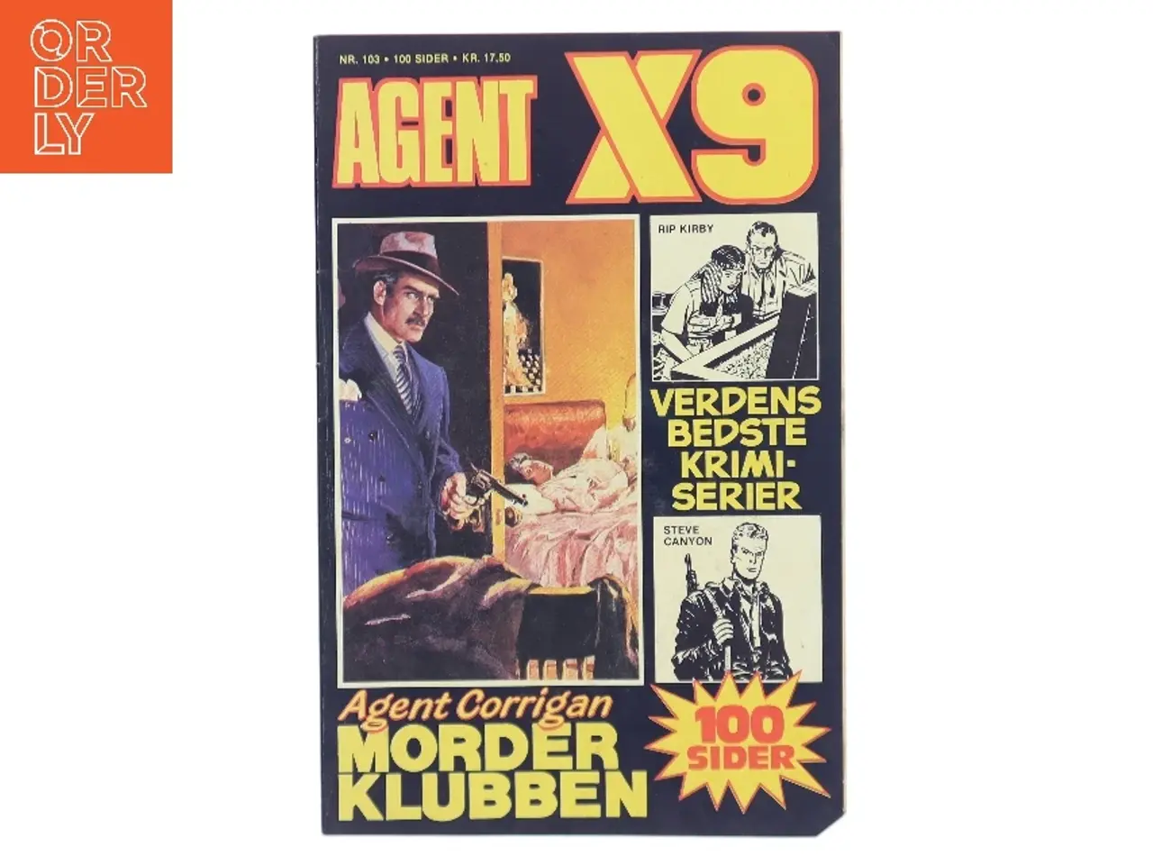 Billede 1 - Agent X9: Morder Klubben (Bog)