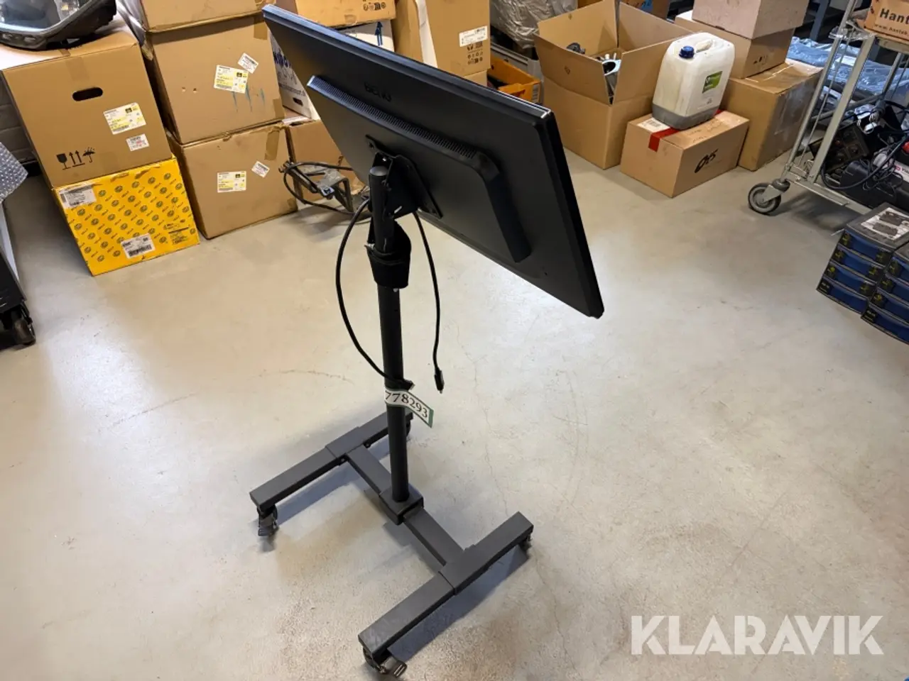 Billede 3 - Skærm på rullestativ BenQ GL2750-B 27"
