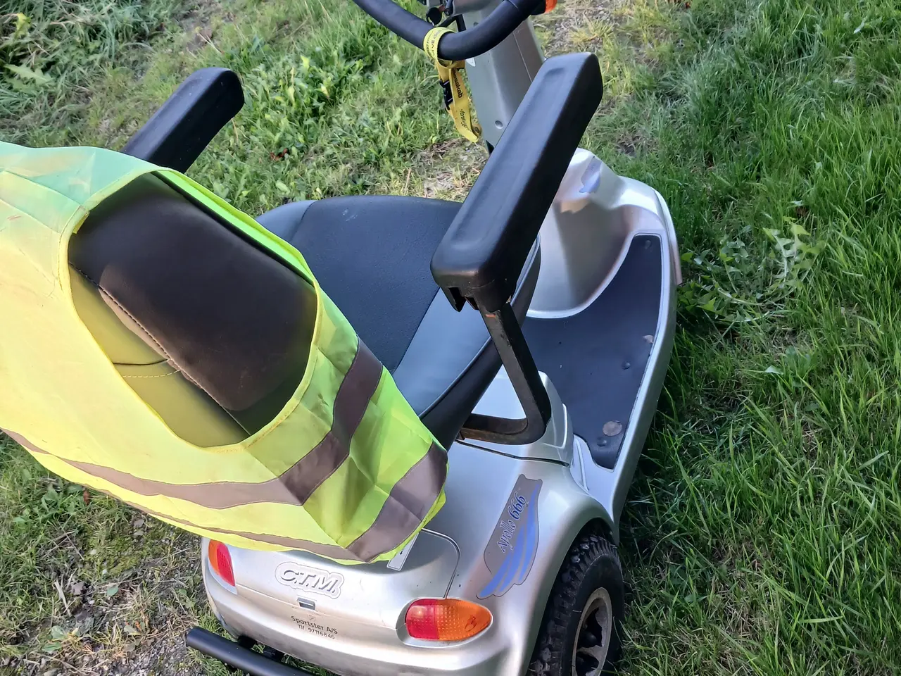 Billede 3 - 3-hjulet elscooter med nye batterier