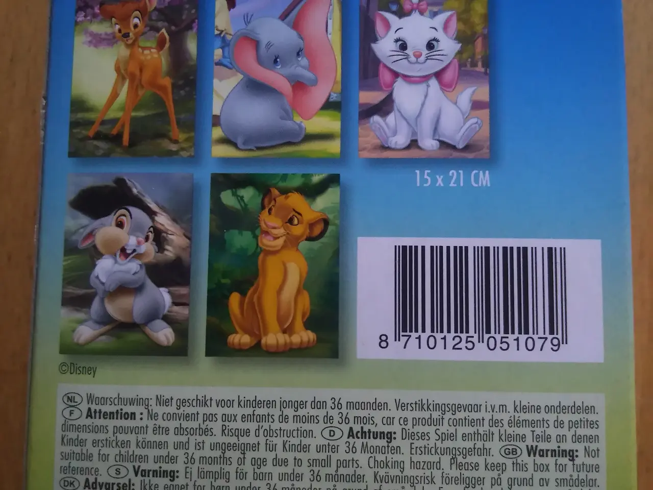 Billede 2 - Disney puslespil med 35 brikker
