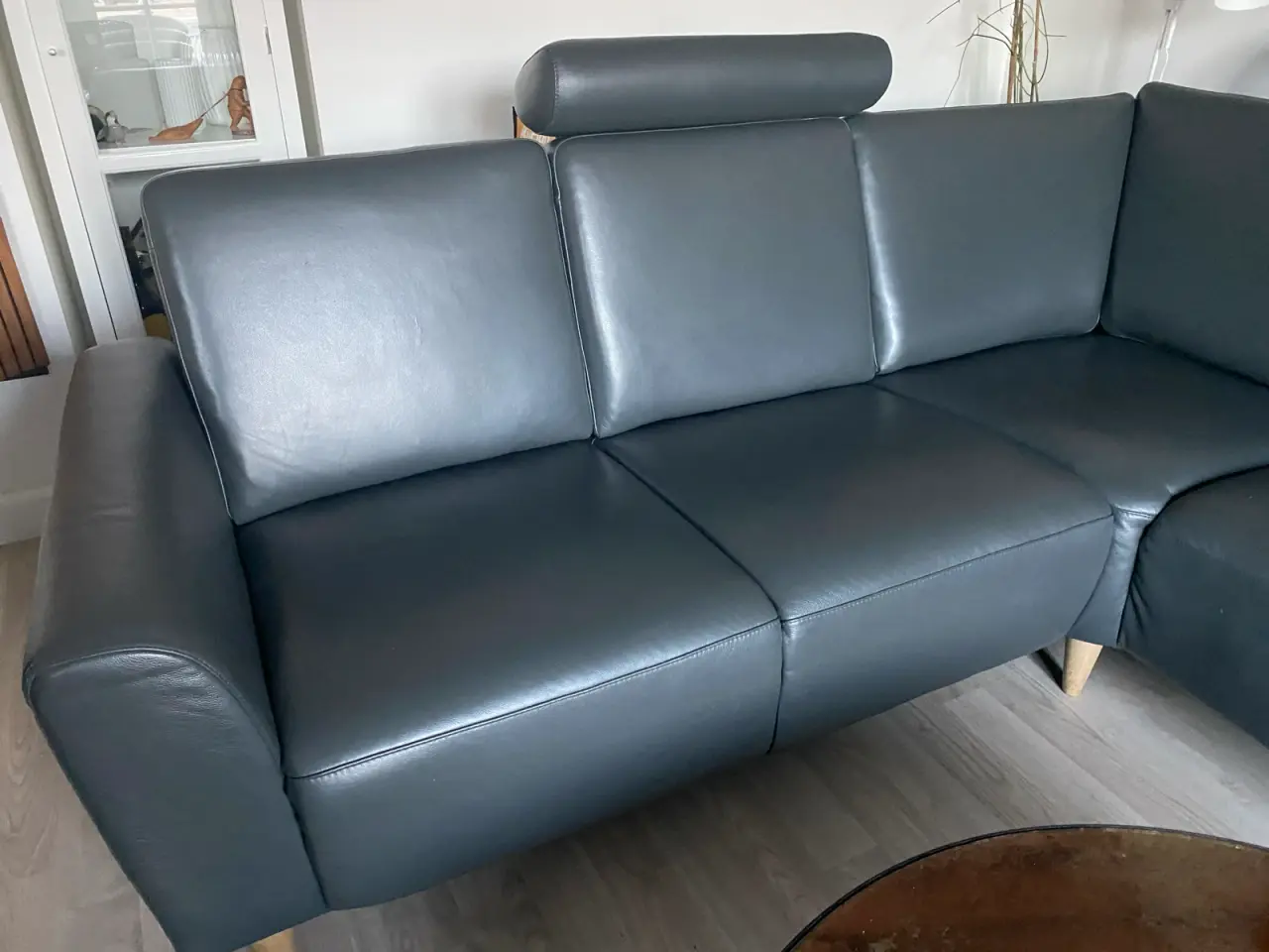 Billede 1 - Hjort Knudsen lædersofa