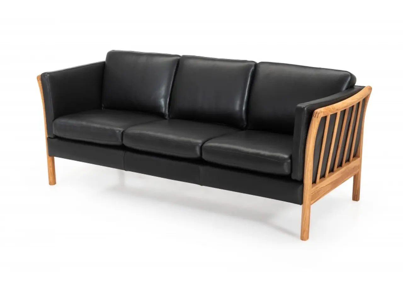 Billede 4 - Hjort Knudsen – 3 pers Classic tremmesofa