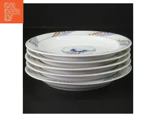 B&G porcelænstallerkener fra B&G (str. 5 styk, ø 16,5 cm)