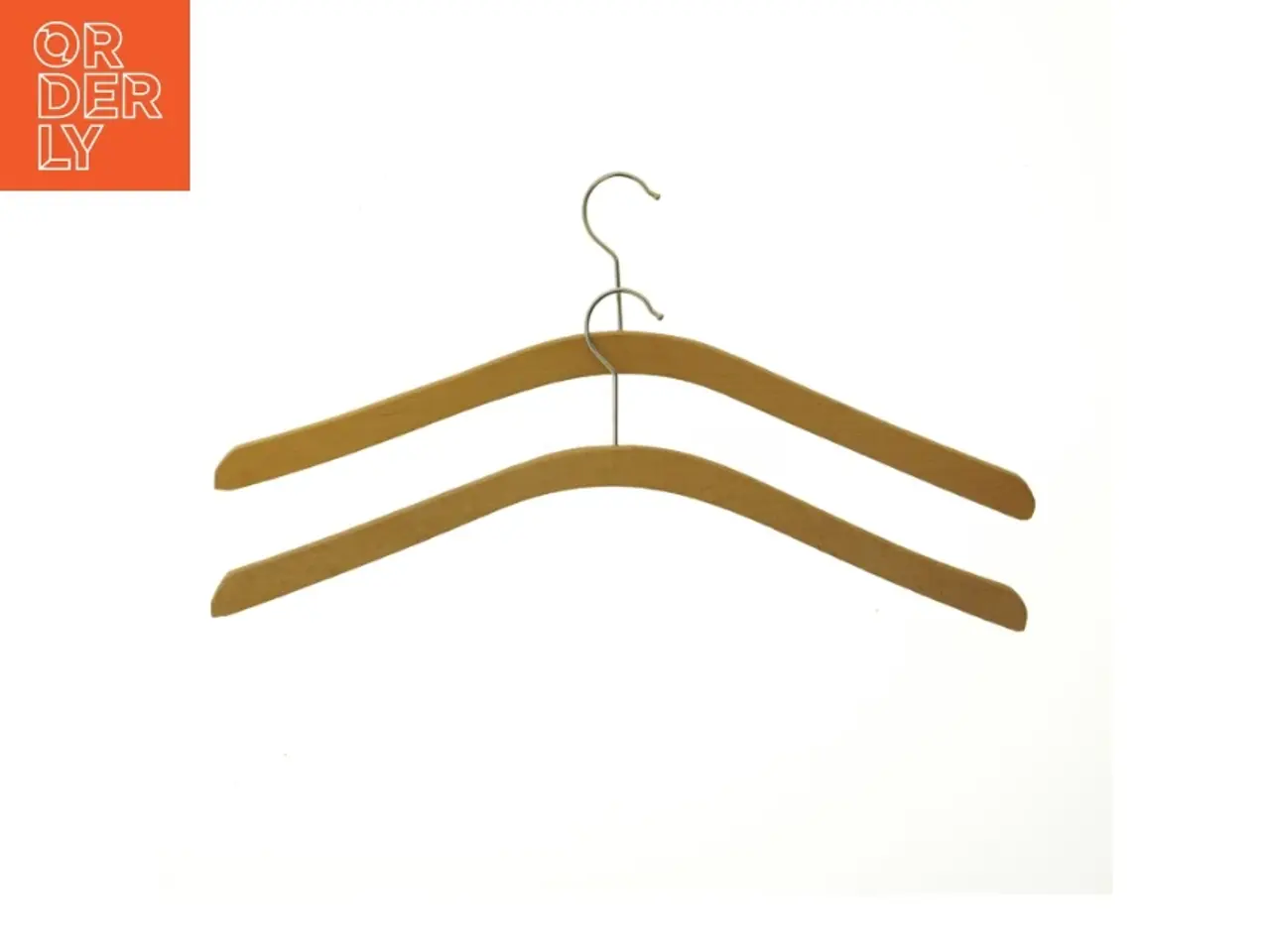 Billede 1 - Træbøjler (str. 45 cm)