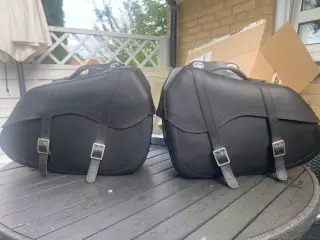 HELD sidetasker læder