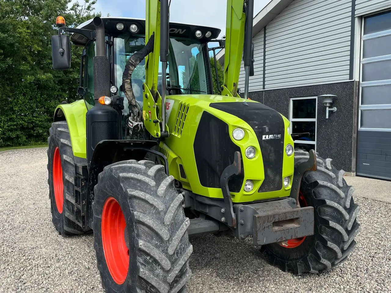 Billede 15 - CLAAS Arion 610 Med frontlæsser