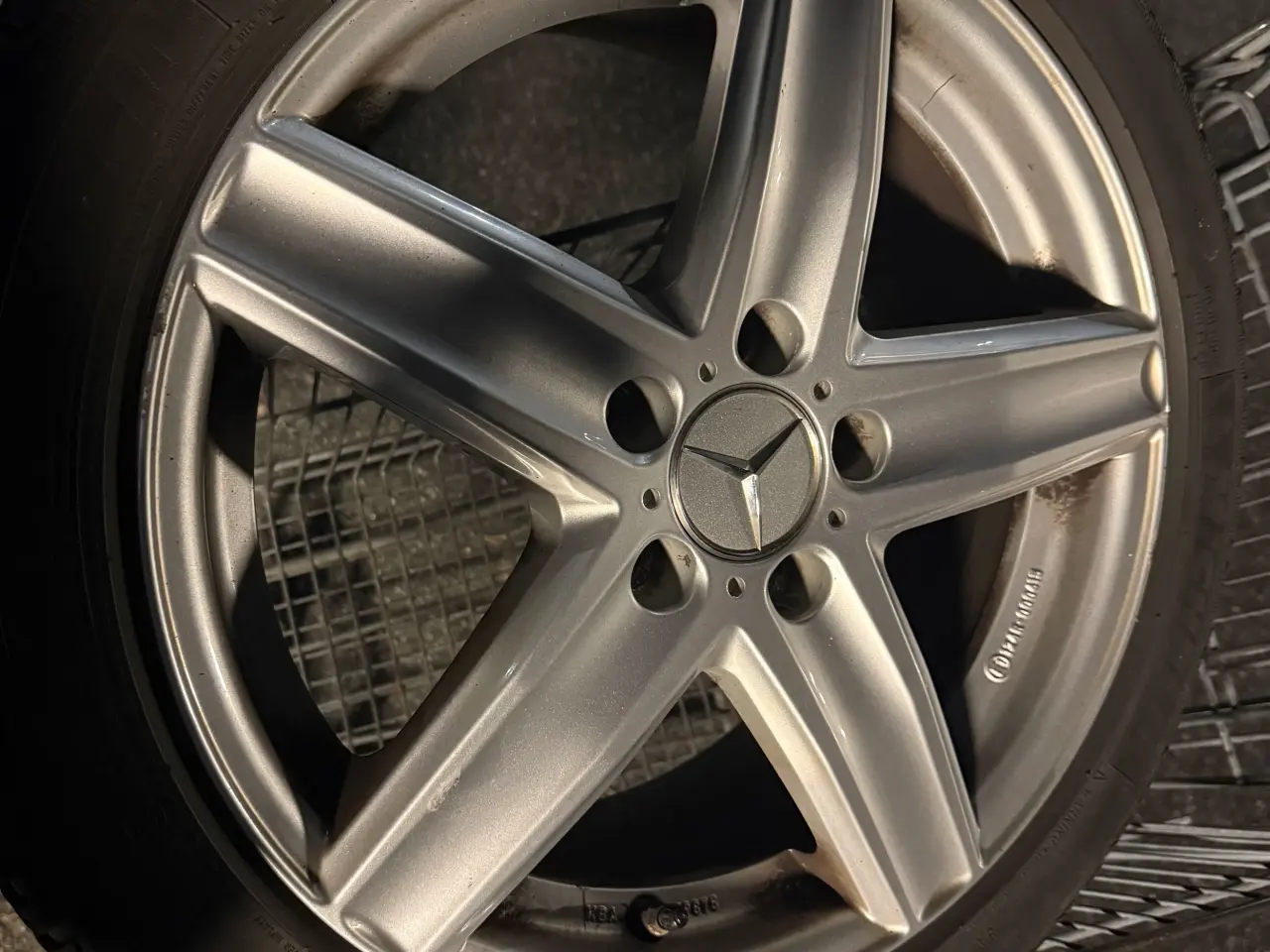 Billede 1 - 17-Fælge Mercedes Benz 