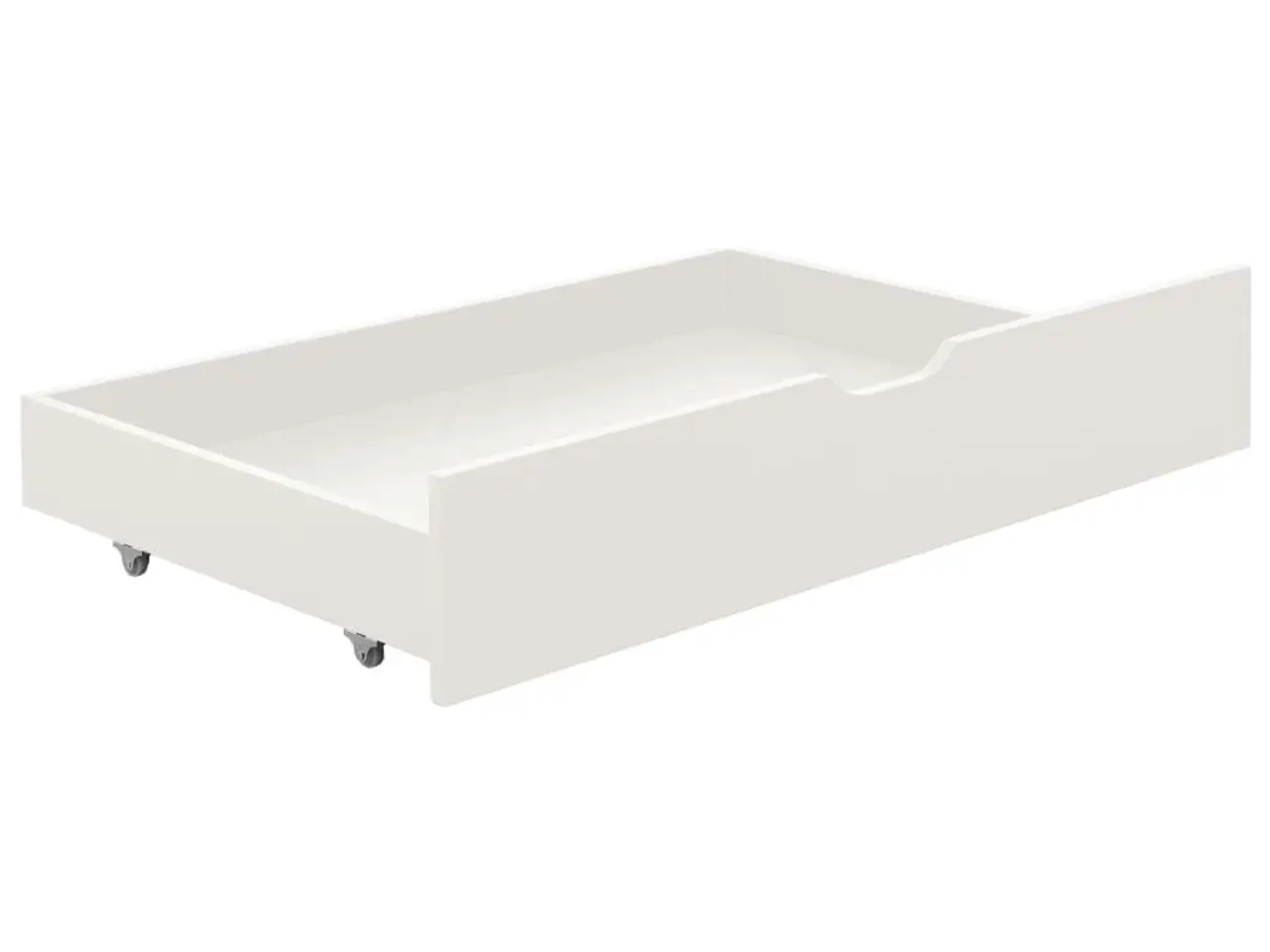 Billede 5 - Sengestel med 2 skuffer uden madras 90x200 cm hvid