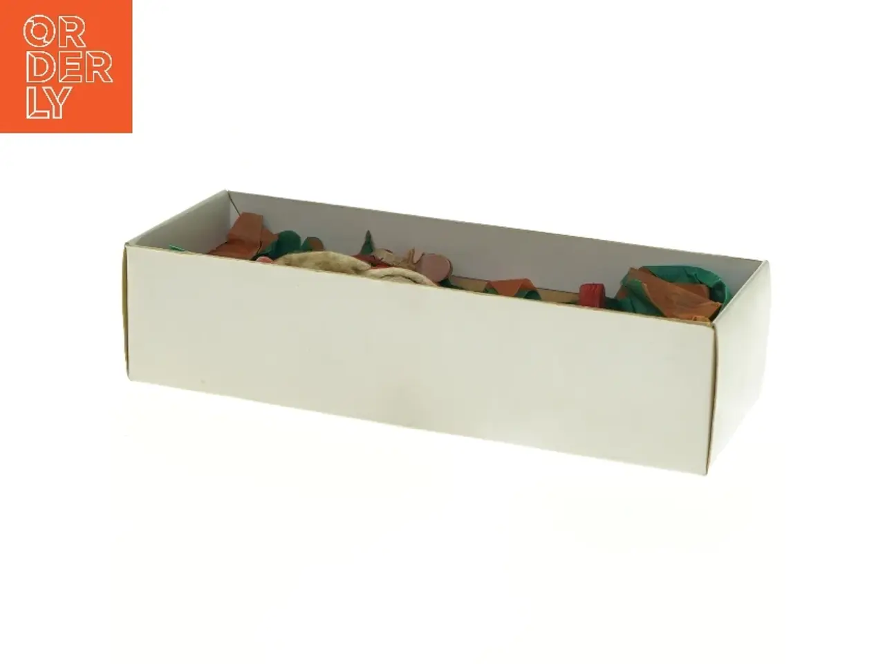Billede 6 - Julemandsfigur, antik (str. 14 x 7 cm)
