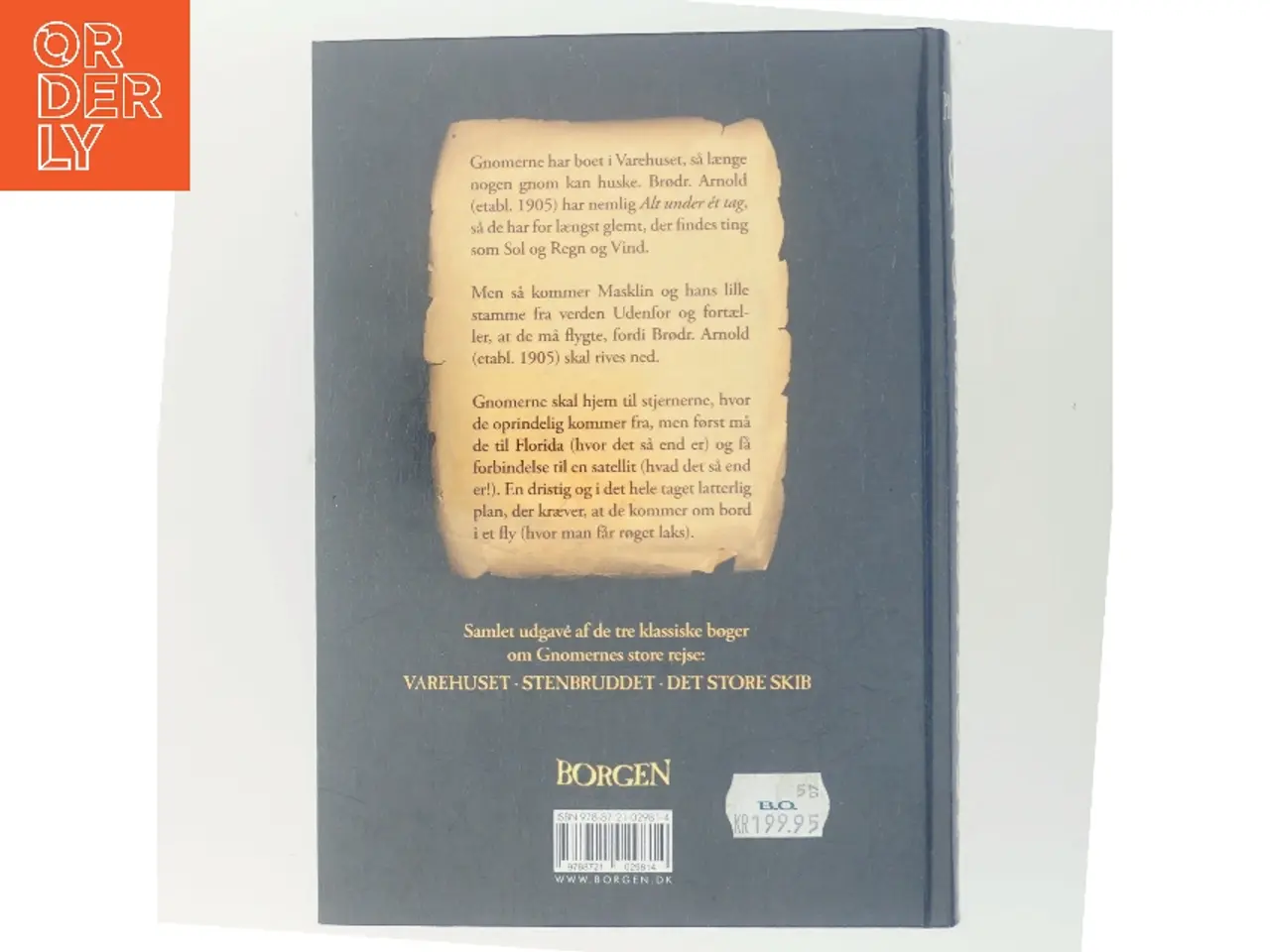 Billede 3 - Gnomernes flugt : Varehuset, Stenbruddet, Det store skib af Terry Pratchett (Bog)