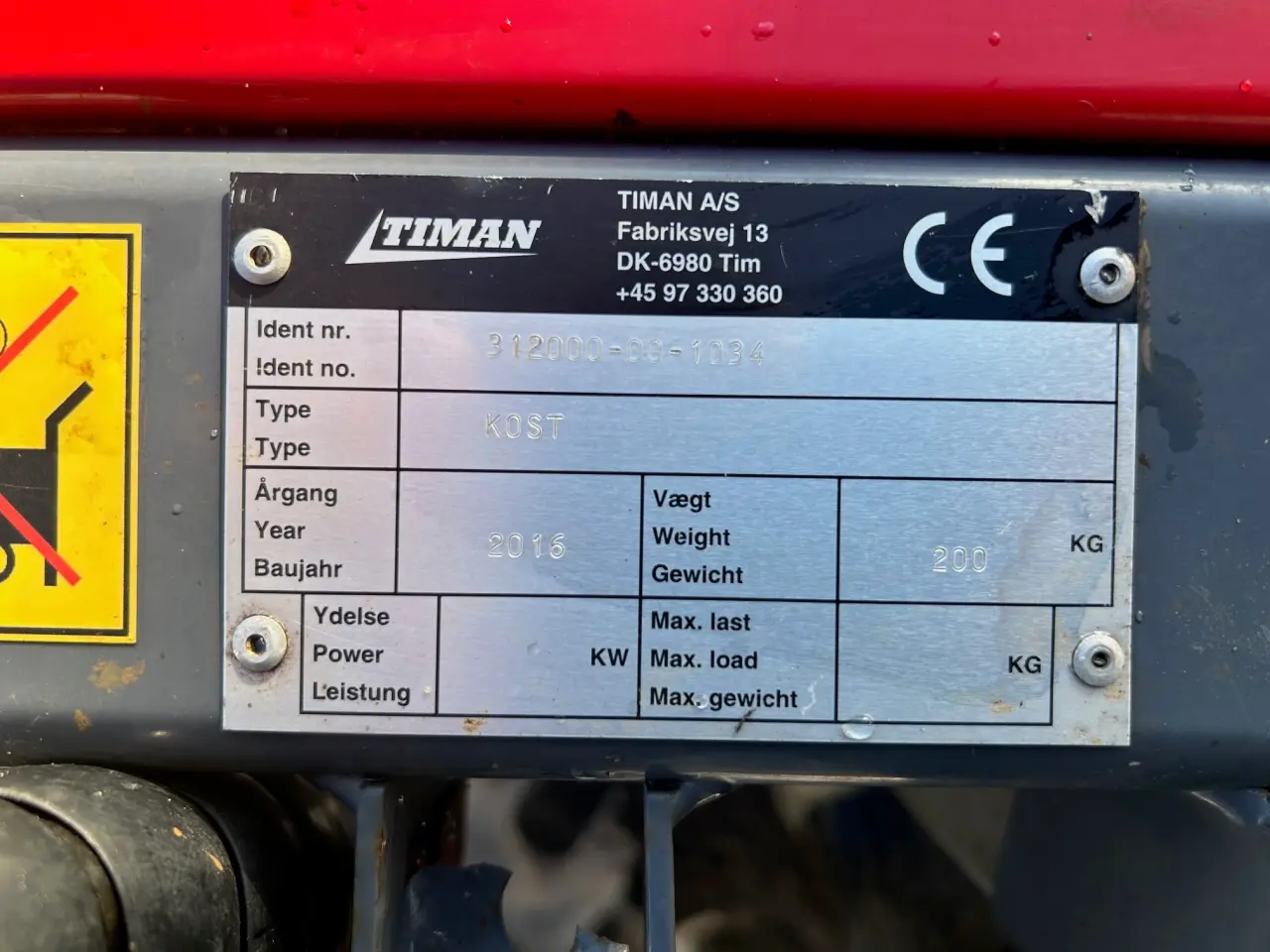 Billede 4 - Timan Fejekost 130 cm