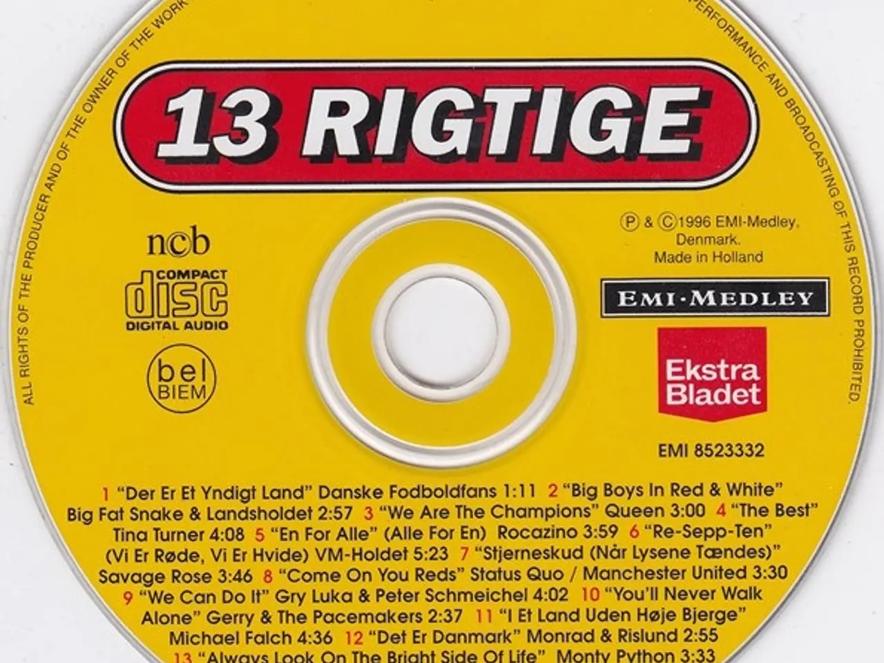 Billede 3 - Diverse kunstnere – 13 Rigtige – CD