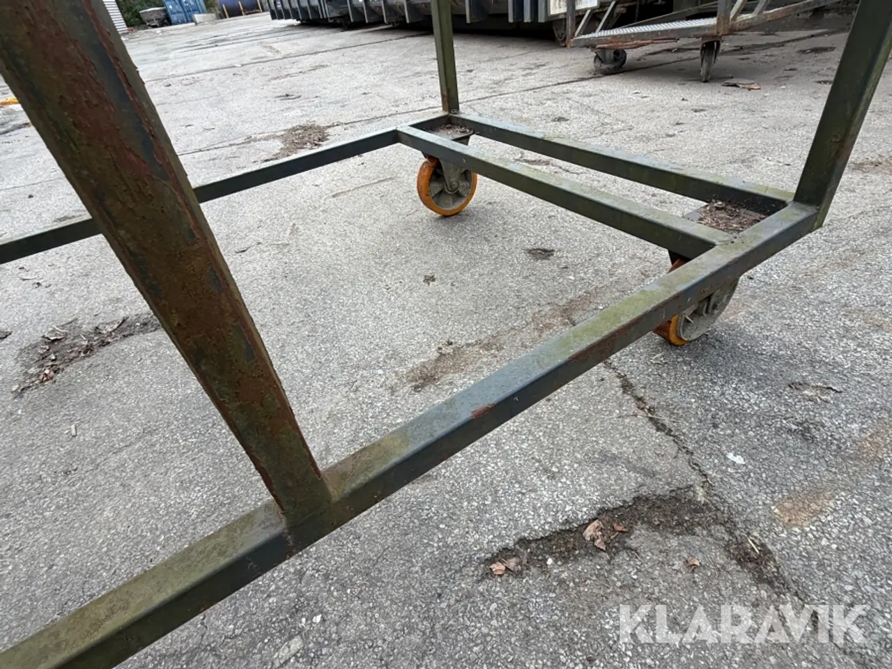 Billede 10 - Arbejdesplatform med trapper 1 styk