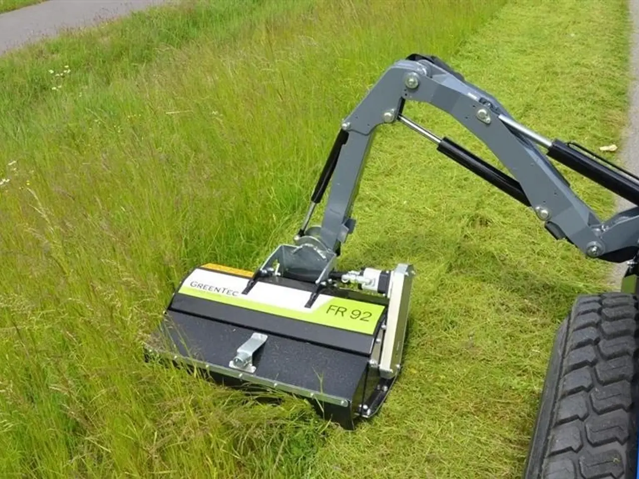 Billede 4 - GreenTec FR 92 Slagleklipperhoved Ring for godt tilbud
