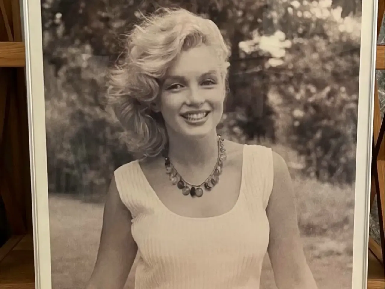 Billede 1 - Indrammet plakat med Marilyn Monroe