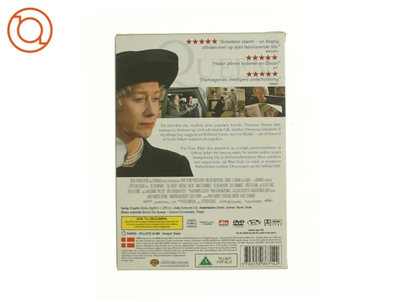 Billede 3 - Queen, The* <span class="label label-blank pull-right"<Standard edition</span< fra DVD