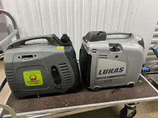 Lukas Hydraulikstation og Pramac generatorer