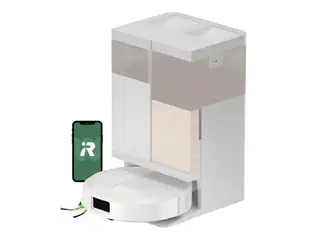 iRobot Roomba Combo 575 hvid robotstøvsuger med AutoWash-dockingstation