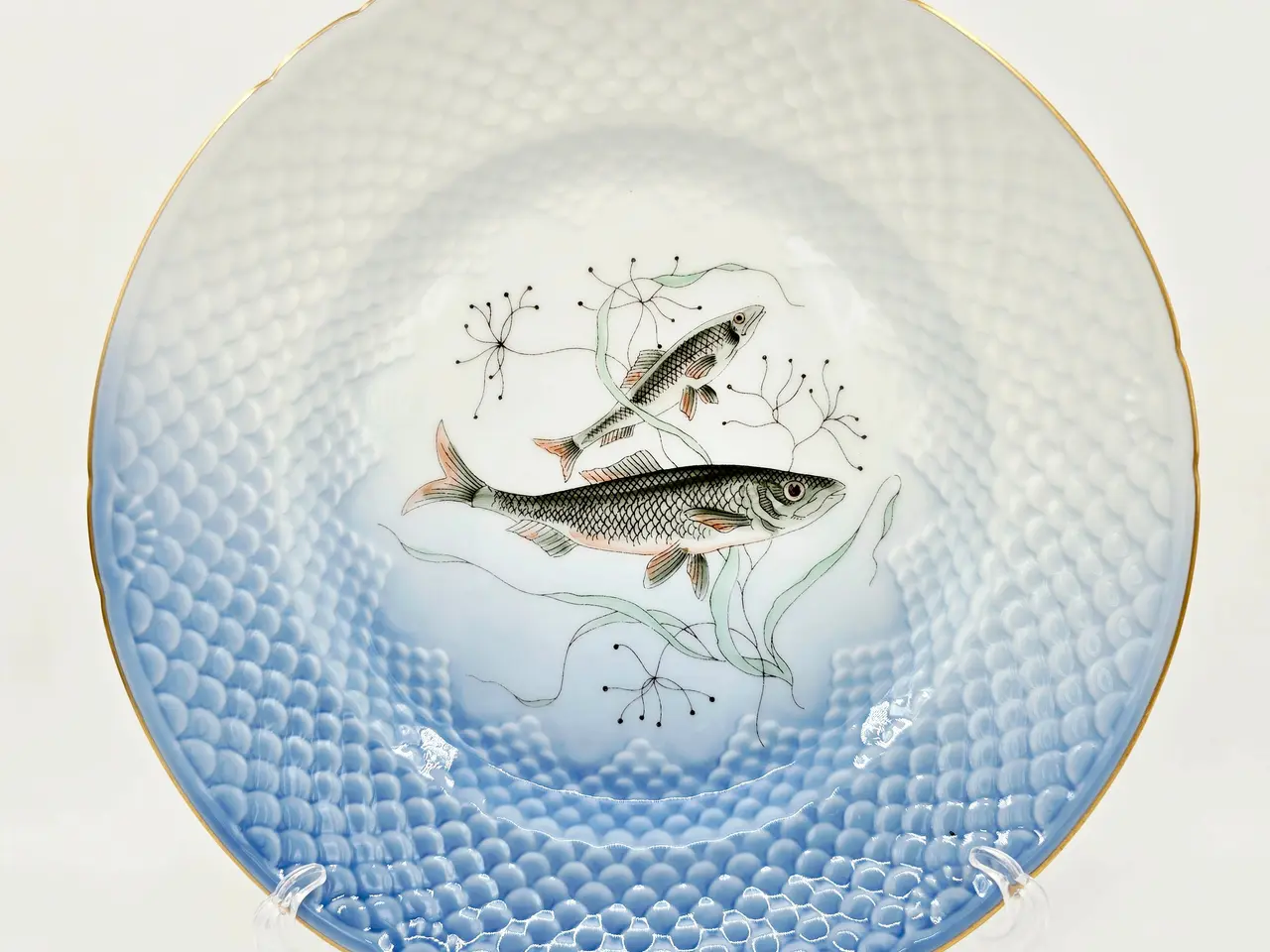 Billede 1 - Mågestel Fisketallerken Sild nr.1. sortering 2