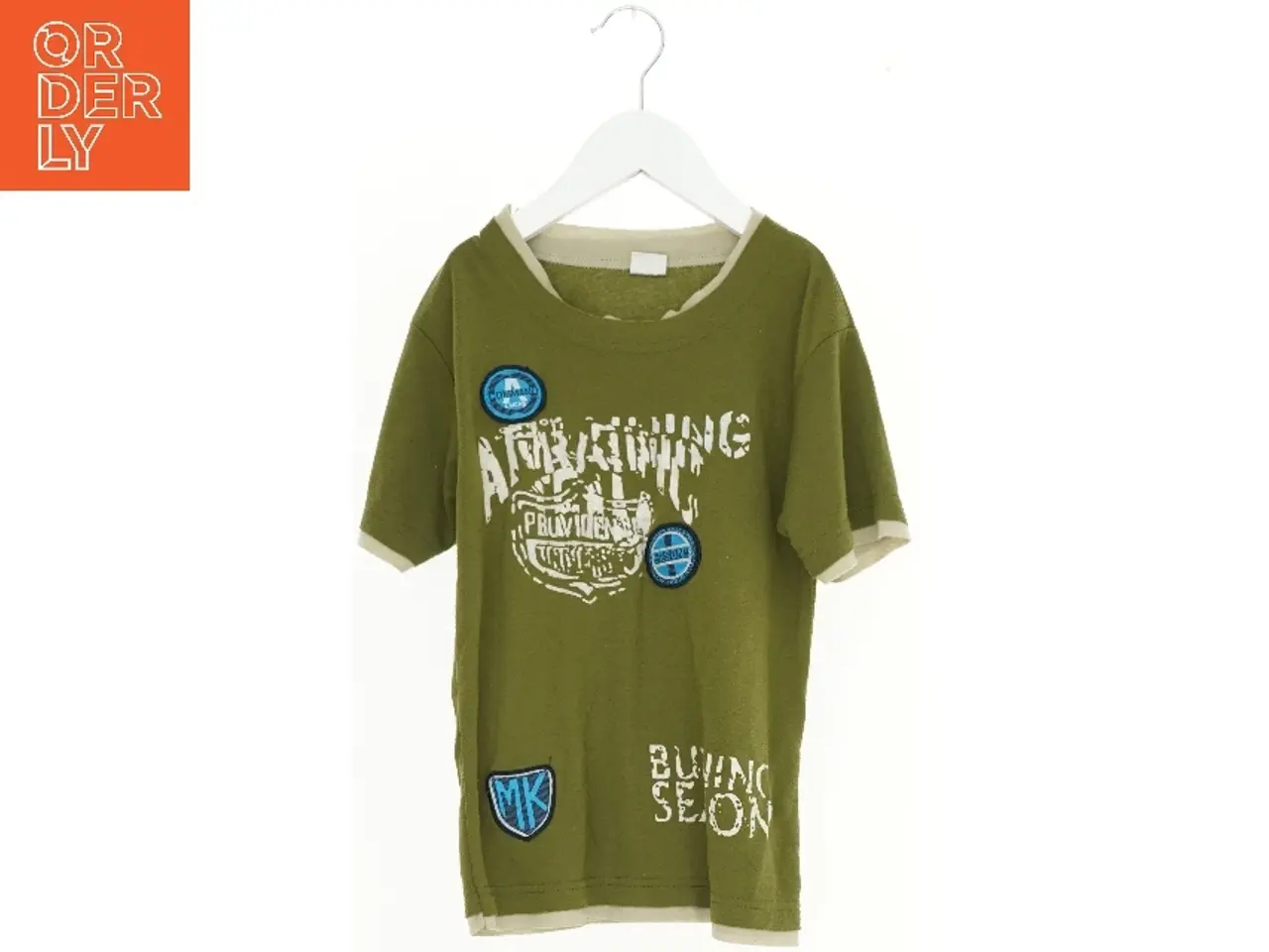 Billede 1 - Børne T-shirt med tryk fra Shun Da (str. 122)