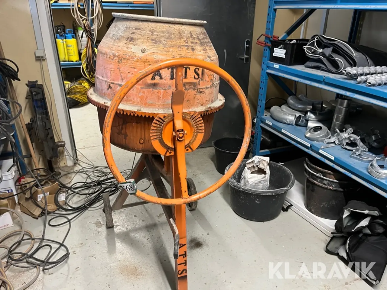 Billede 11 - Betonblander ATIKA Profi 145 s