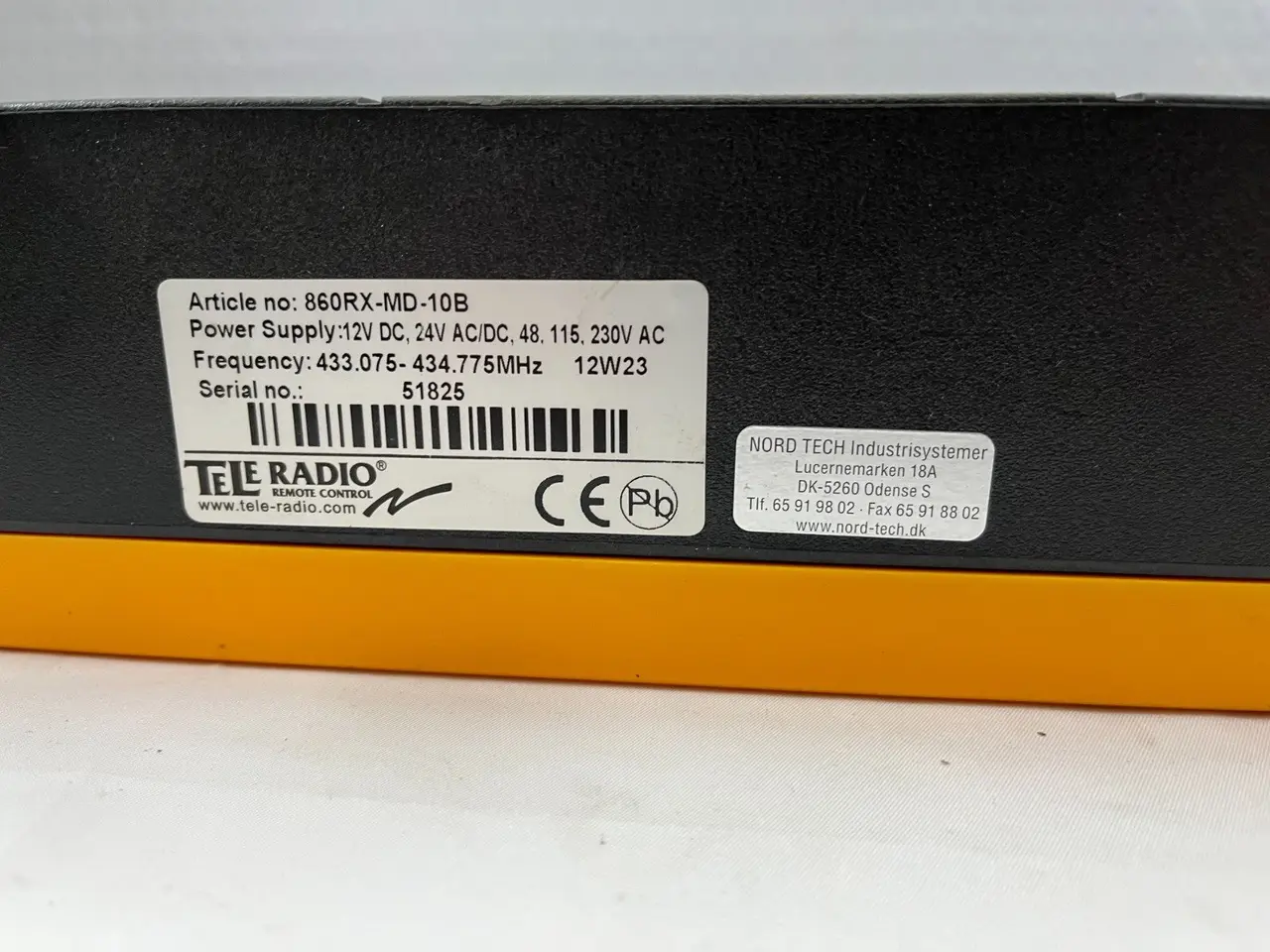 Billede 9 - Tele Radio 860RX-MD-10B Remote Receiver, 433MHz,