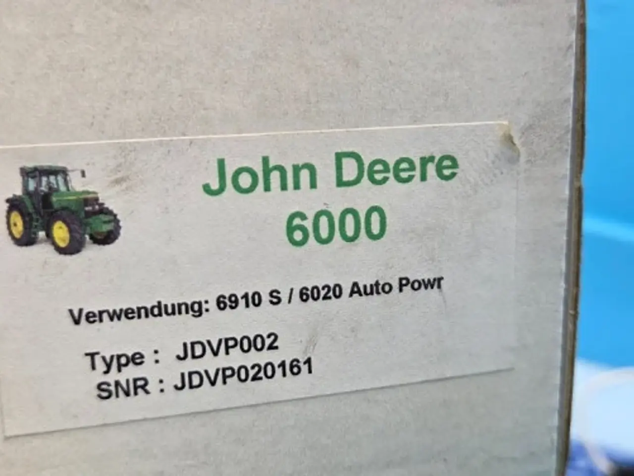 Billede 14 - John Deere 6000 Brændestofpumpe Optimering 