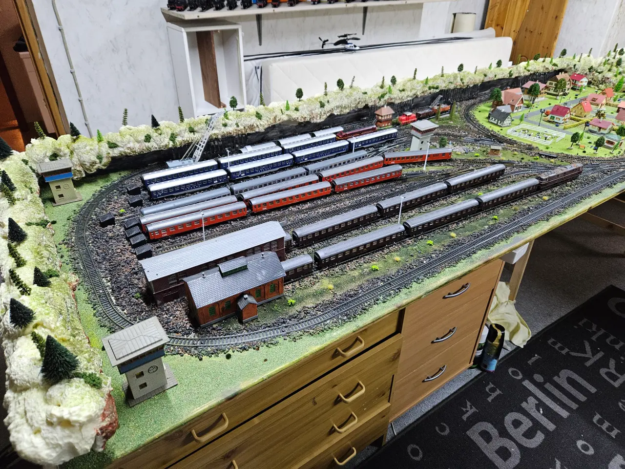 Billede 4 - mega modeltogbane i H0 analog Fleischmann, Roco og
