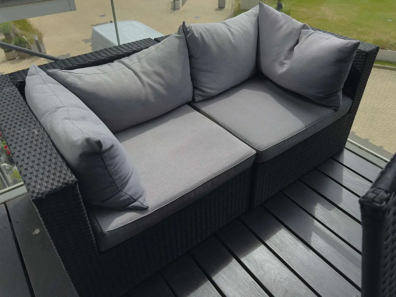 Billede 1 - Havebord og 4 tilhørende stole inkl loungesofa