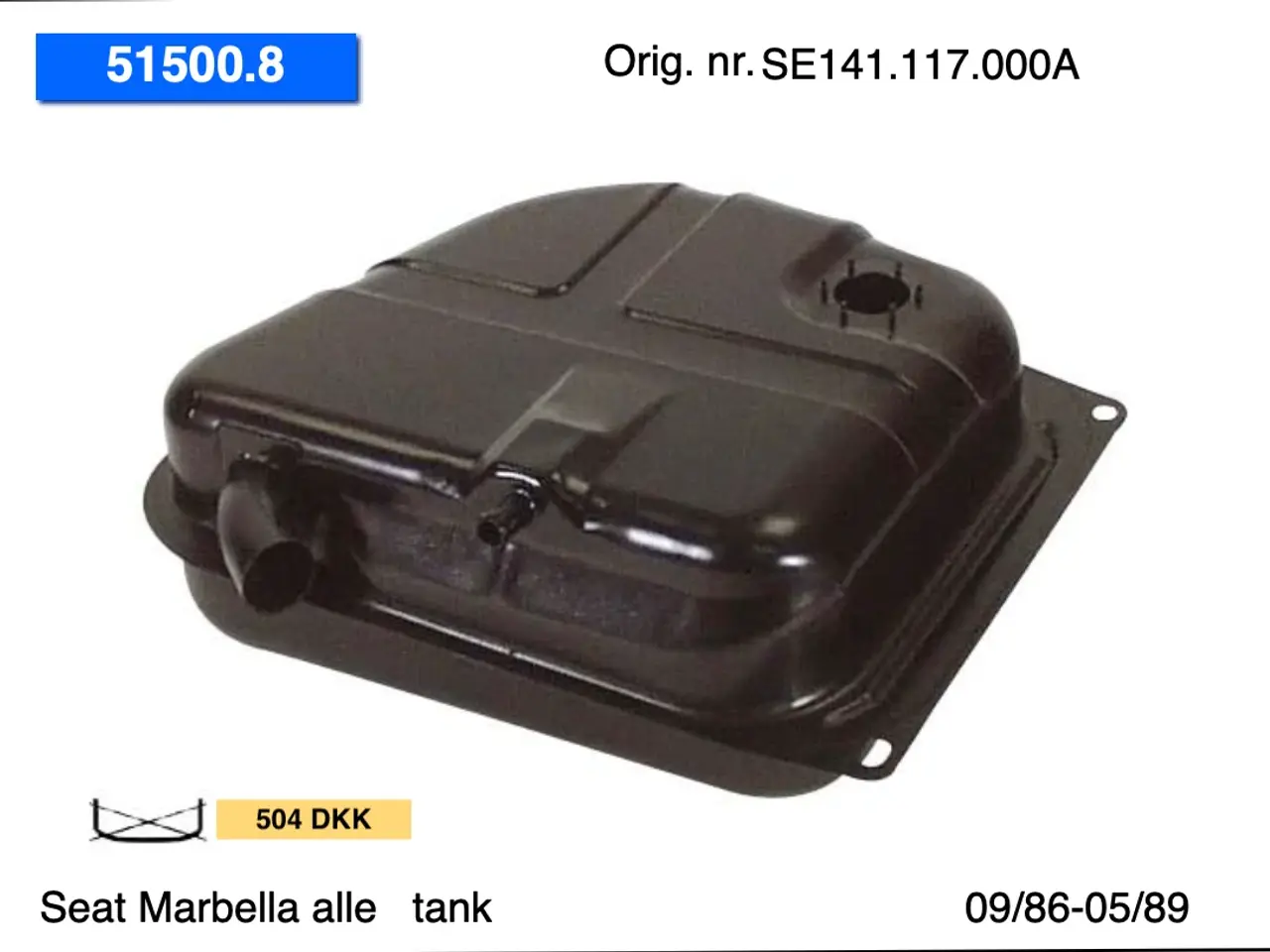 Billede 4 - Seat tanke