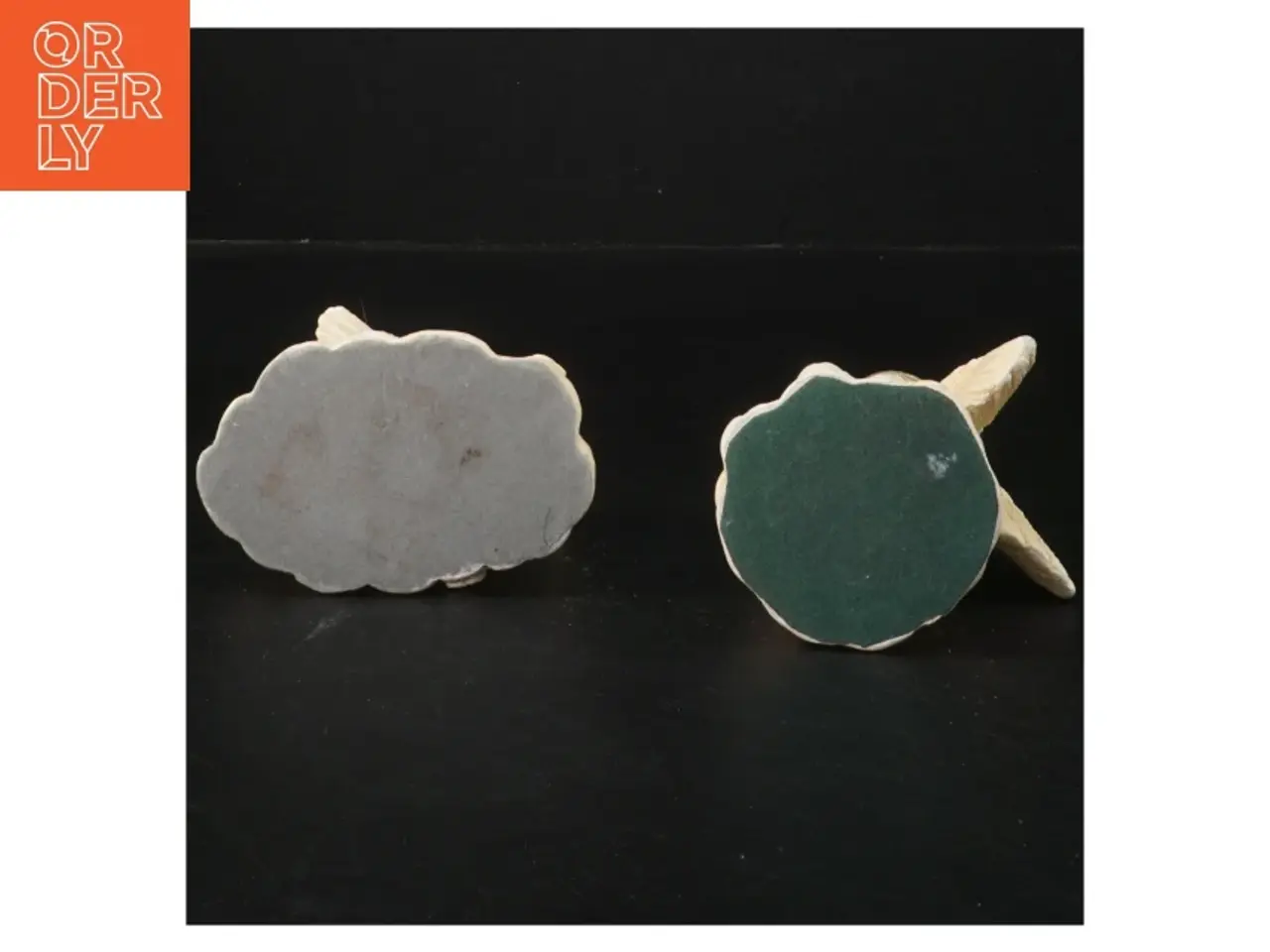 Billede 3 - Kerub figurer (str. 10x6&9,5x7 cm)