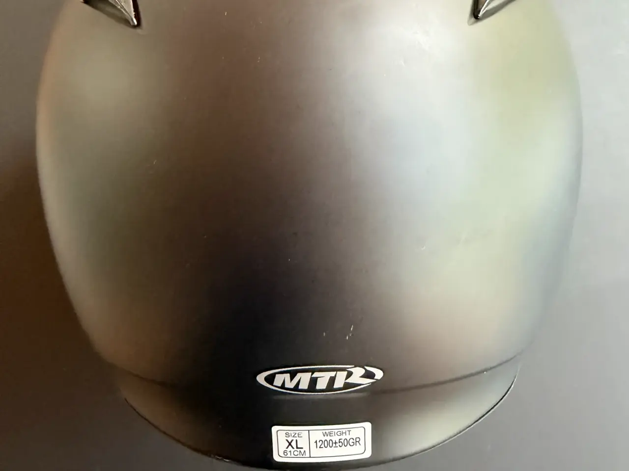 Billede 2 - MTRHelmets jetthjelm sort med visir