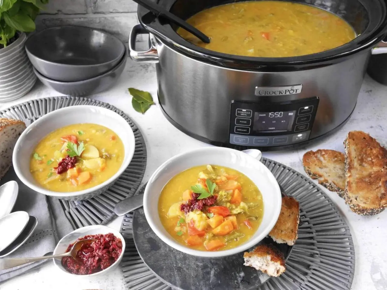 Billede 4 - Slow cooker Crock-Pot CSC066X 5,6 l - digital timer