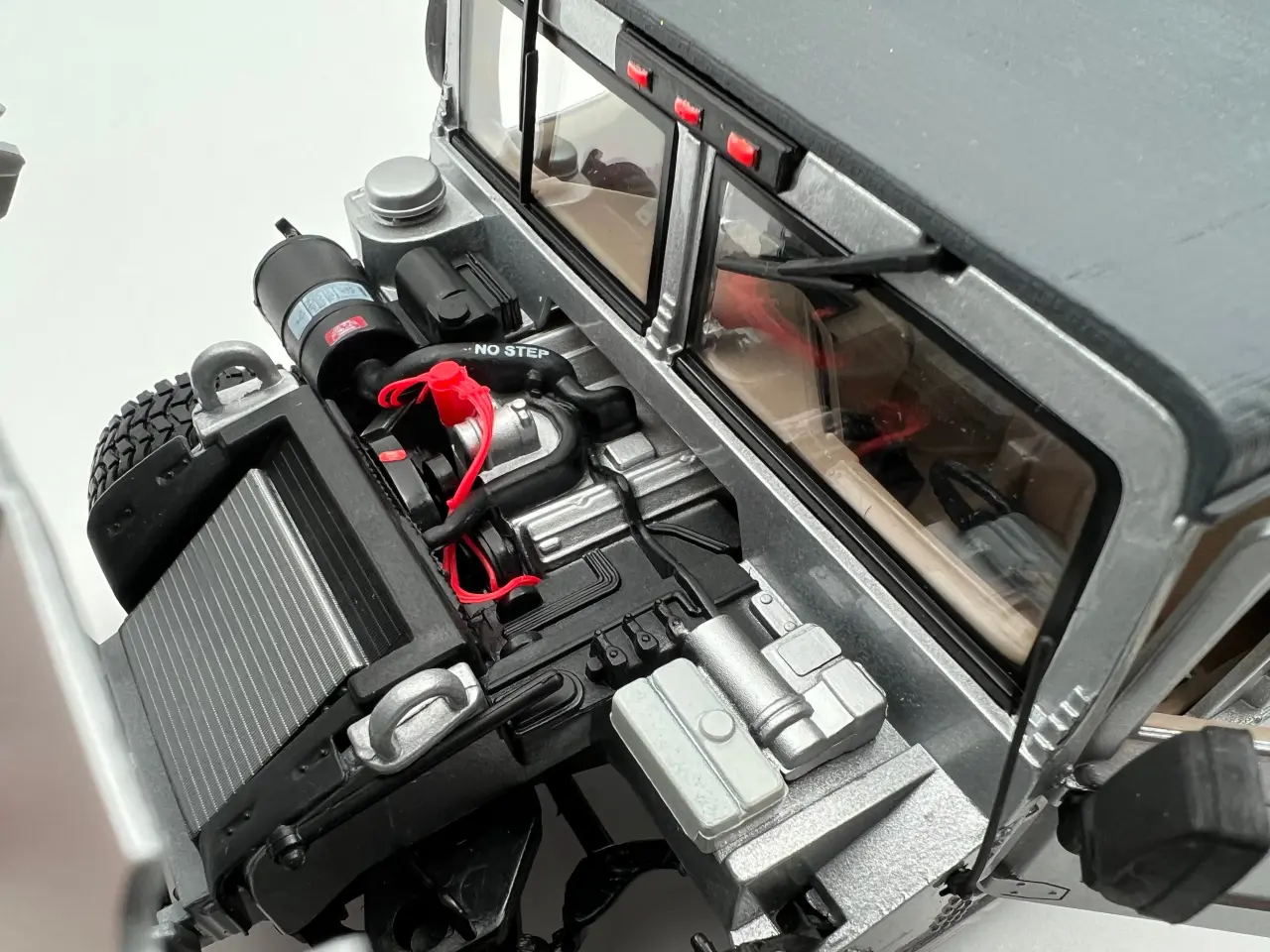 Billede 8 - 1995 Hummer H1 6,5 Turbo Diesel Thunder Trac 1:18