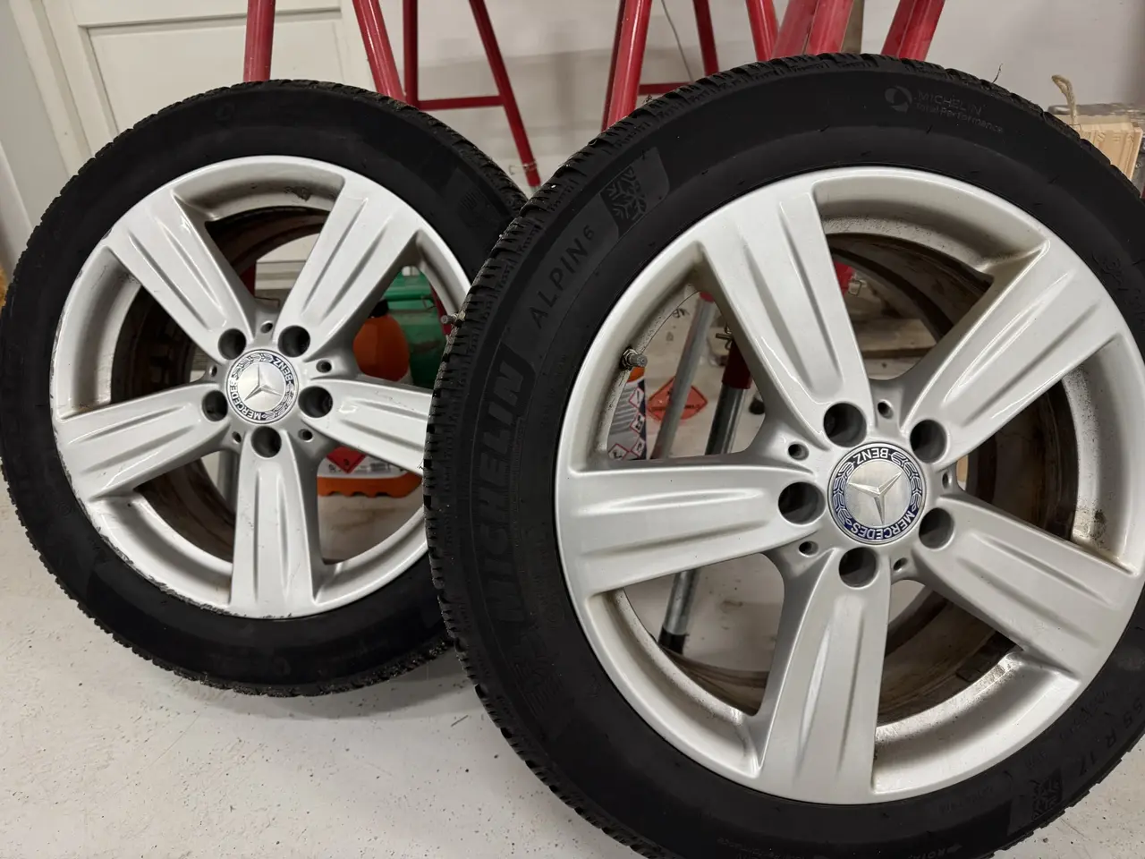 Billede 1 - Vinter hjul MB A-model