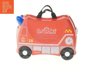 Trunki børnekuffert i brandbilered design fra Trunki (str. 46x20x31 cm)
