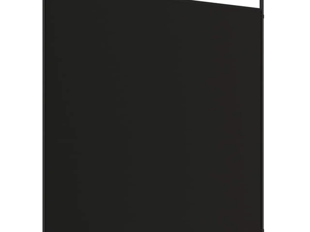 Billede 6 - 3-panels rumdeler 525x180 cm stof sort