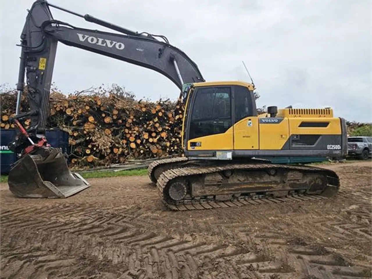 Billede 1 - Volvo EC250 DL - 27 ton - Rotortilt Indexator RT80 - Video