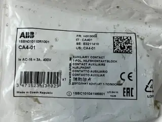 ABB CA4-01 Auxiliary Contact Block 1SBN010110R1001