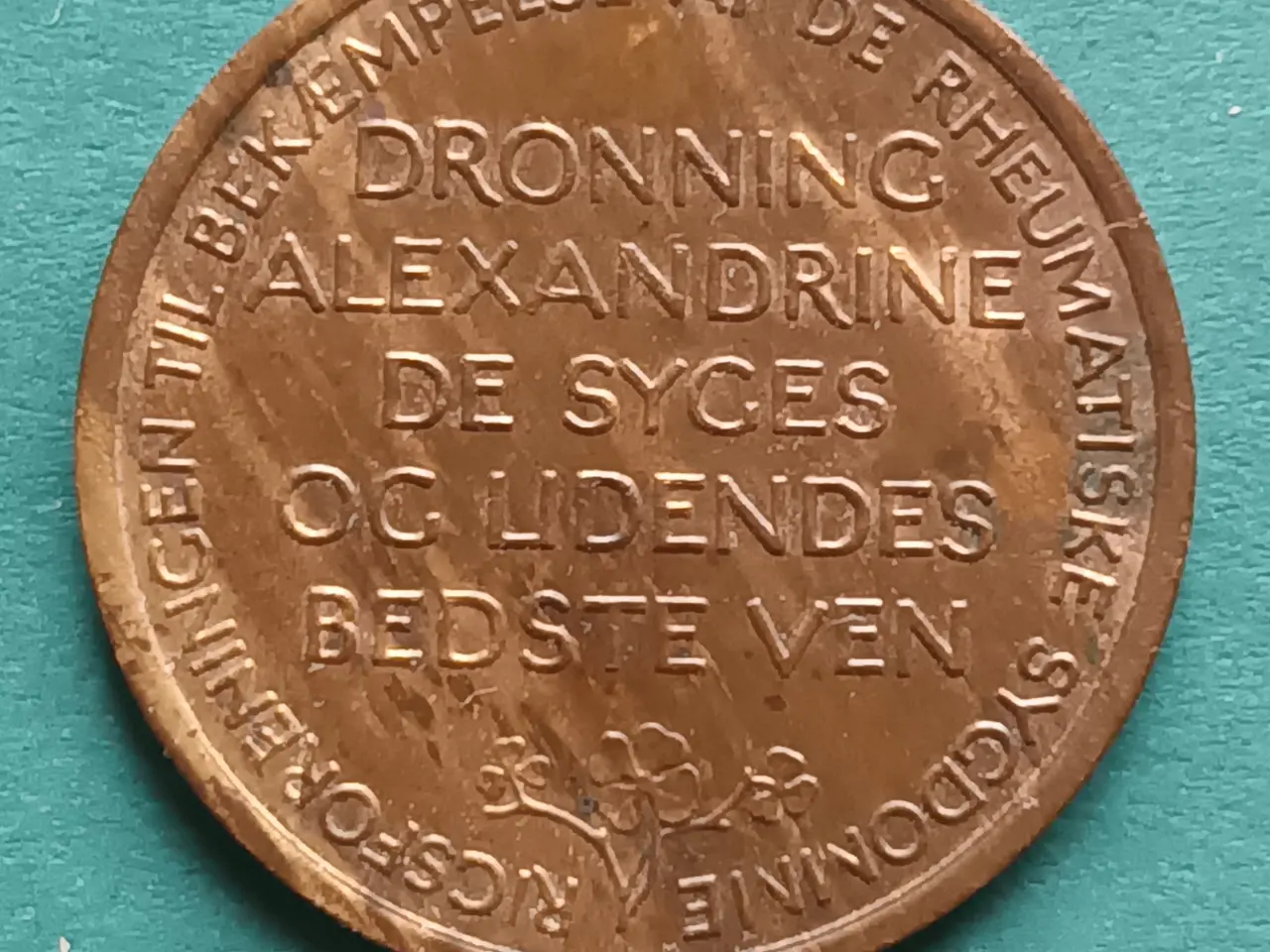 Billede 1 - Medalje i flot kvalitet. Dronning Alexandrine