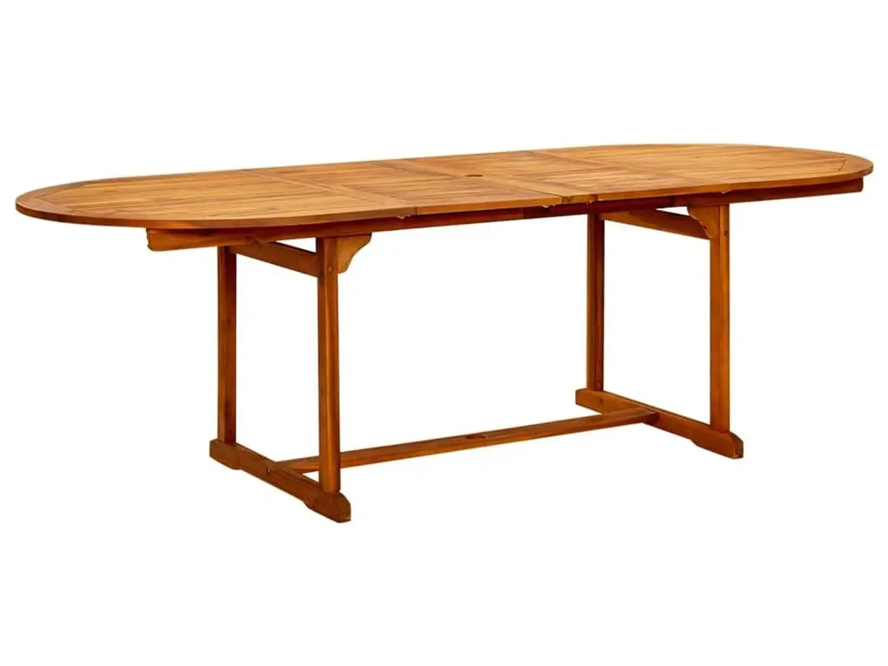 Billede 2 - Havebord (160-240)x100x75 cm massivt akacietræ