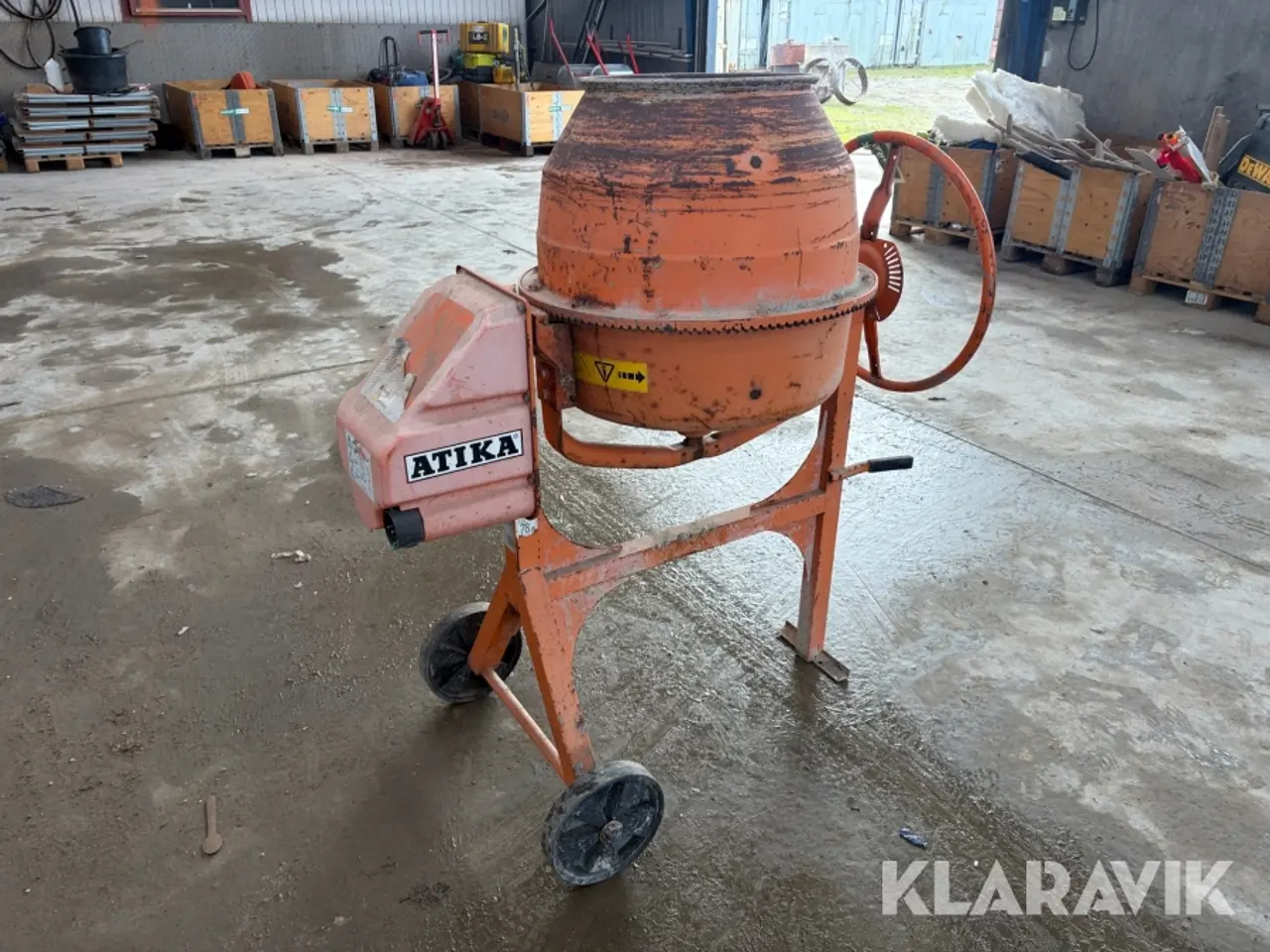Billede 1 - Beton/Tvangsblander Atika 1 styk