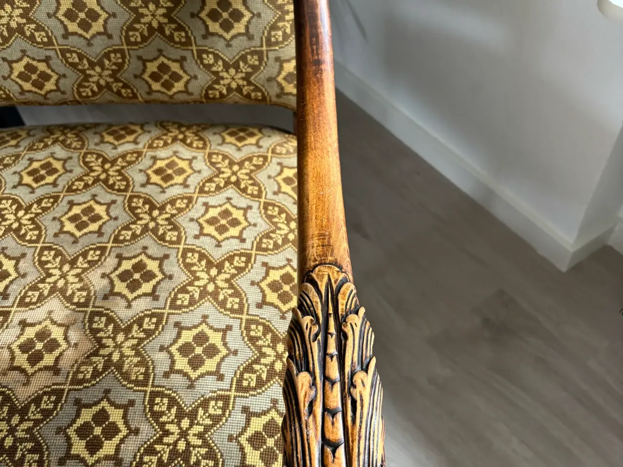 Billede 2 - Vintage/barok armstol